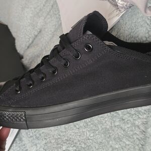 Black Canvas Men's Sneakers